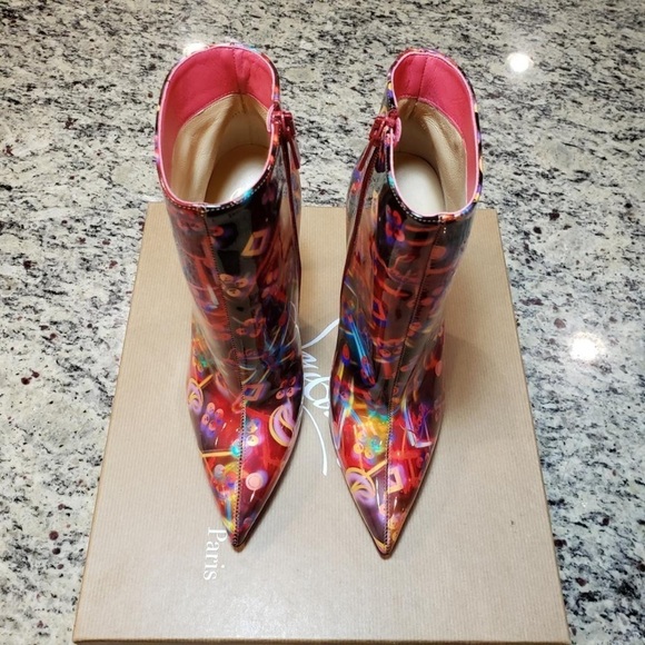 New Christian Louboutin So Kate 100mm Booty size 38 - Picture 7 of 15